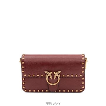PINKO 26FW ���� ũ�ν��� 107345 A2JGWW5Q Burgundy26FW ���� ũ�ν��� 107345 A2JGWW5Q Burgundy