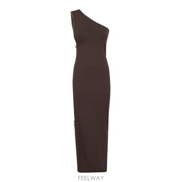 Elisabetta Franchi 26FW �����ں�Ÿ����ġ �̵� ���ǽ� AM07B66E2 EV9 DARK CHOCOLATE26FW �����ں�Ÿ����ġ �̵� ���ǽ� AM07B66E2 EV9 DARK C