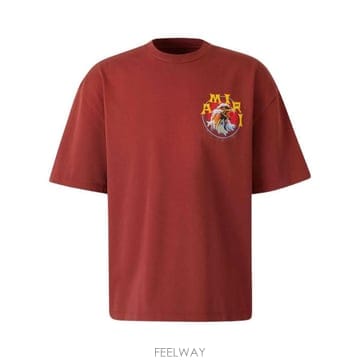 Amiri 26FW �ƹ̸� ���� Ƽ���� AM426JR008 0049 ROSSO26FW �ƹ̸� ���� Ƽ���� AM426JR008 0049 ROSSO