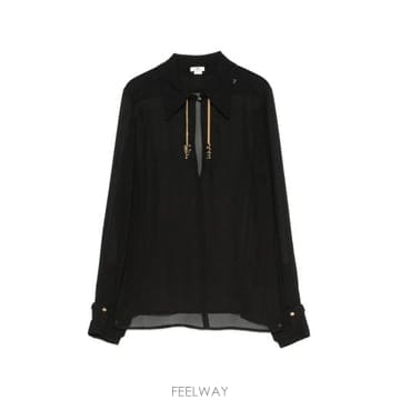Elisabetta Franchi 26FW �����ں�Ÿ����ġ ����콺 CA19466E2 110 BLACK26FW �����ں�Ÿ����ġ ����콺 CA19466E2 110 BLACK