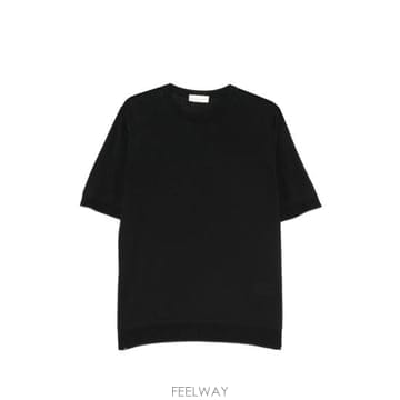 Roberto Collina 26SS �κ����� �ݸ��� ���� Ƽ���� 263MYB80021 NERO BLACK26SS �κ����� �ݸ��� ���� Ƽ���� 263MYB80021 NERO BLAC