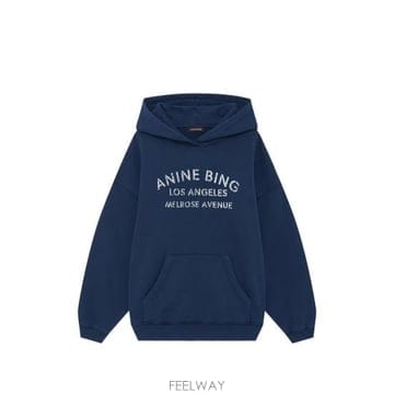 Anine Bing 26FW �ִϺ� �ĵ� Ƽ���� A 08 12697 NYA1 BLUE26FW �ִϺ� �ĵ� Ƽ���� A 08 12697 NYA1 BLUE
