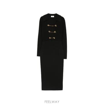 Elisabetta Franchi 26FW �����ں�Ÿ����ġ �̵� ���ǽ� AM01S66E2 110 BLACK26FW �����ں�Ÿ����ġ �̵� ���ǽ� AM01S66E2 110 BLACK