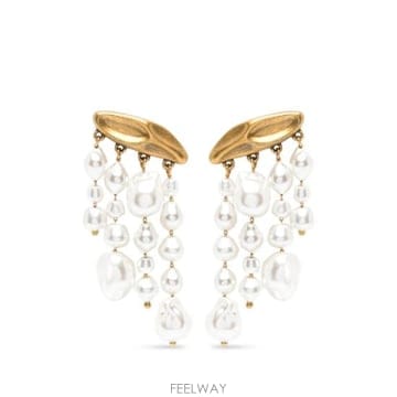 Cult Gaia 26FW ��Ʈ ���̾� �̾ JWER1310MT3339 PEARL ANTBR GOLD WHITE26FW ��Ʈ ���̾� �̾ JWER1310MT3339 PEARL ANTBR GOL