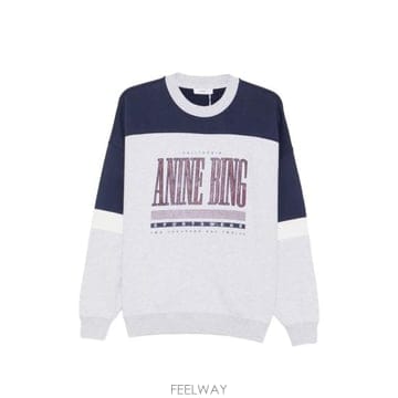Anine Bing 26FW �ִϺ� ���� Ƽ���� A 23 13090 GRY1 GREY BLUE26FW �ִϺ� ���� Ƽ���� A 23 13090 GRY1 GREY BLUE