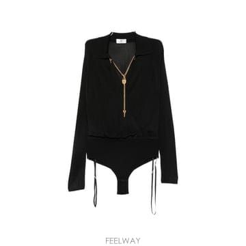 Elisabetta Franchi 26FW �����ں�Ÿ����ġ �ٵ��Ʈ Ƽ���� BK03S66E2 110 NERO26FW �����ں�Ÿ����ġ �ٵ��Ʈ Ƽ���� BK03S66E2 110 NE