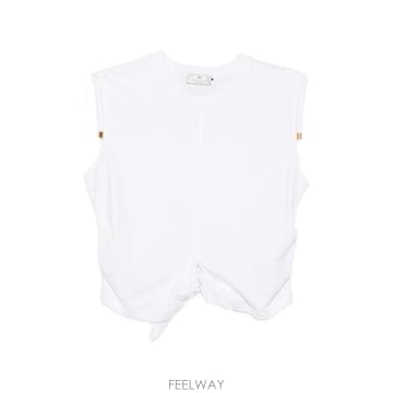 Elisabetta Franchi 26FW �����ں�Ÿ����ġ �μҸ� Ƽ���� MA00766E2 270 Bianco26FW �����ں�Ÿ����ġ �μҸ� Ƽ���� MA00766E2 270 Bian