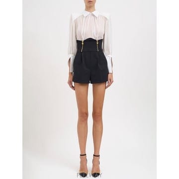 Elisabetta Franchi 26FW �����ں�Ÿ����ġ ������Ʈ RTU06566E2309 Black White26FW �����ں�Ÿ����ġ ������Ʈ RTU06566E2309 Black Whi