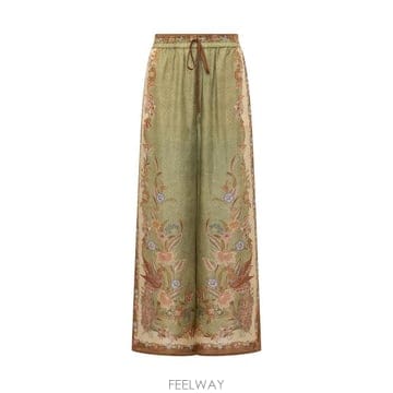 Zimmermann 26FW ���Ӹ� �ȶ��� ���� 6251PSS262 KHSF KHAKI SCARF FLORAL26FW ���Ӹ� �ȶ��� ���� 6251PSS262 KHSF KHAKI SCARF FL