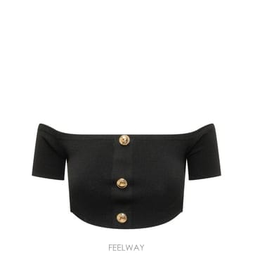 Elisabetta Franchi 26SS �����ں�Ÿ����ġ ���� Ƽ���� TK86B62E2 110 NERO26SS �����ں�Ÿ����ġ ���� Ƽ���� TK86B62E2 110 NERO