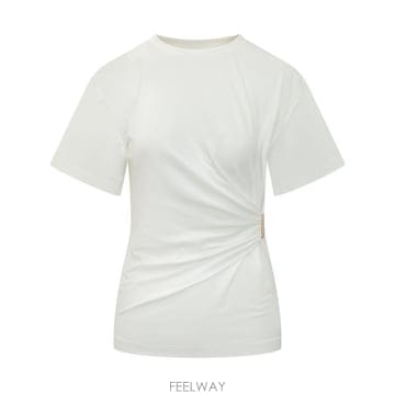 PINKO 26SS ���� ���� Ƽ���� 106455A35D Z05 BIANCO26SS ���� ���� Ƽ���� 106455A35D Z05 BIANCO