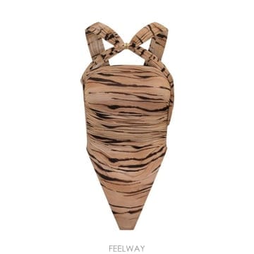 Elisabetta Franchi 26SS �����ں�Ÿ����ġ �ٵ��Ʈ Ƽ���� BO03362E2 470 CAMMELLO26SS �����ں�Ÿ����ġ �ٵ��Ʈ Ƽ���� BO03362E2 470 CA