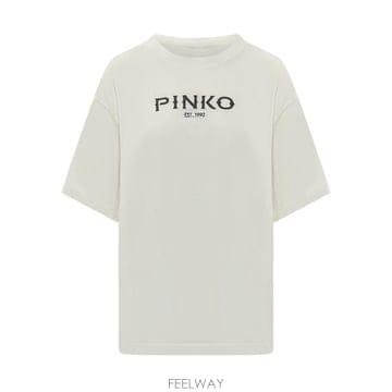 PINKO 26SS ���� ���� Ƽ���� 106872A3B3 Z05 BIANCO BIANCANEVE26SS ���� ���� Ƽ���� 106872A3B3 Z05 BIANCO BIANCANEVE