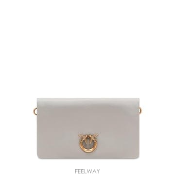 PINKO 26SS ���� ũ�ν��� 106023A0QO K32Q GRIGIO PERLA ANTIQUE GOLD26SS ���� ũ�ν��� 106023A0QO K32Q GRIGIO PERLA ANTIQU
