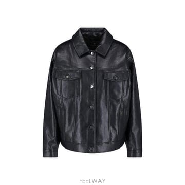 Anine Bing 26FW �ִϺ� ���� ���� A 01 12573 BLK81 BLACK RECYCLED LEATHER26FW �ִϺ� ���� ���� A 01 12573 BLK81 BLACK RECYCLED 