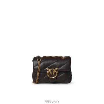 PINKO 26FW ���� ũ�ν��� 100039 A0F2M12Q DARK BROWN26FW ���� ũ�ν��� 100039 A0F2M12Q DARK BROWN