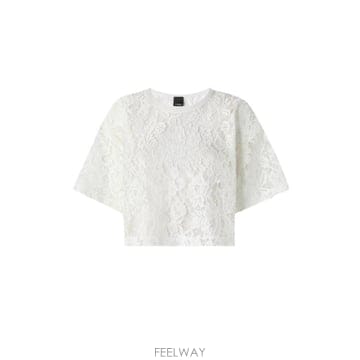 PINKO 26SS ���� ���� Ƽ���� 107934 A3PZZ09 WHITE26SS ���� ���� Ƽ���� 107934 A3PZZ09 WHITE