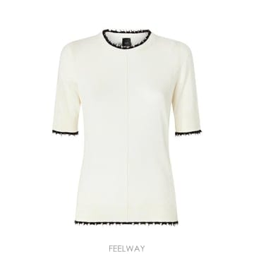 PINKO 26FW ���� ���� Ƽ���� 107329 A3IQZ03 WHITE26FW ���� ���� Ƽ���� 107329 A3IQZ03 WHITE