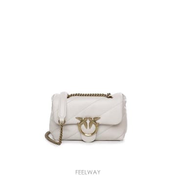PINKO 26FW ���� ũ�ν��� 100039 A0F2Z14Q BIANCO SETA ANTIQUE GOLD26FW ���� ũ�ν��� 100039 A0F2Z14Q BIANCO SETA ANTIQUE