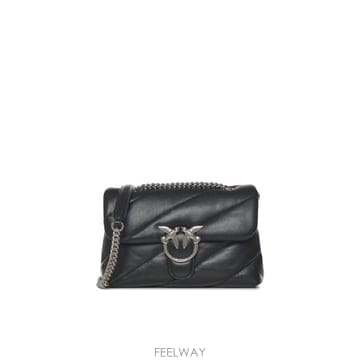 PINKO 26FW ���� ũ�ν��� 100038 A0F2Z99O NERO OLD SILVER26FW ���� ũ�ν��� 100038 A0F2Z99O NERO OLD SILVER