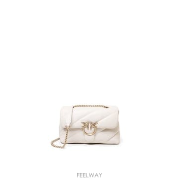 PINKO 26FW ���� ũ�ν��� 100038 A0F2Z14Q BIANCO SETA ANTIQUE GOLD26FW ���� ũ�ν��� 100038 A0F2Z14Q BIANCO SETA ANTIQUE