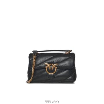 PINKO 26FW ���� ũ�ν��� 100038 A0F2Z99Q NERO ANTIQUE GOLD26FW ���� ũ�ν��� 100038 A0F2Z99Q NERO ANTIQUE GOLD