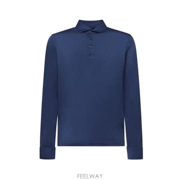 FEDELI 25FW �䵨�� ���� Ƽ���� 8UED0217 BLUE25FW �䵨�� ���� Ƽ���� 8UED0217 BLUE
