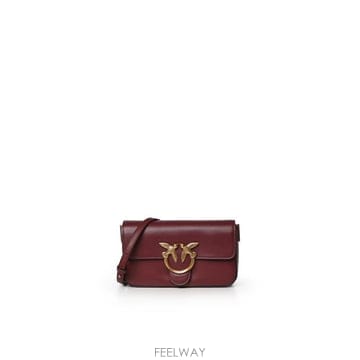 PINKO 26FW ���� ũ�ν��� 107924 A2JGWW5Q BURGUNDY26FW ���� ũ�ν��� 107924 A2JGWW5Q BURGUNDY