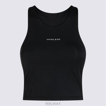 Anine Bing 26FW �ִϺ� �μҸ� Ƽ���� S1013032 BLK26 Black26FW �ִϺ� �μҸ� Ƽ���� S1013032 BLK26 Black