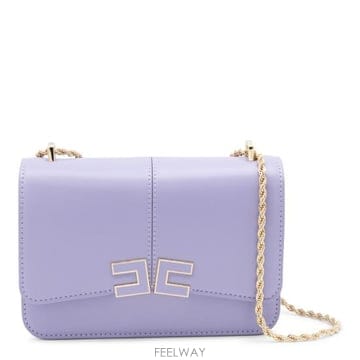 Elisabetta Franchi 26SS �����ں�Ÿ����ġ ũ�ν��� BS91A61E2 EV7 LILLA26SS �����ں�Ÿ����ġ ũ�ν��� BS91A61E2 EV7 LILLA