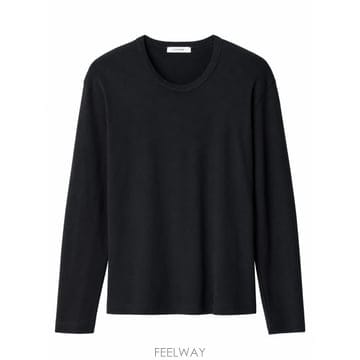 Lemaire 26FW ���޸� ���� Ƽ���� TS0003LJ1016 BK999 BLACK26FW ���޸� ���� Ƽ���� TS0003LJ1016 BK999 BLACK