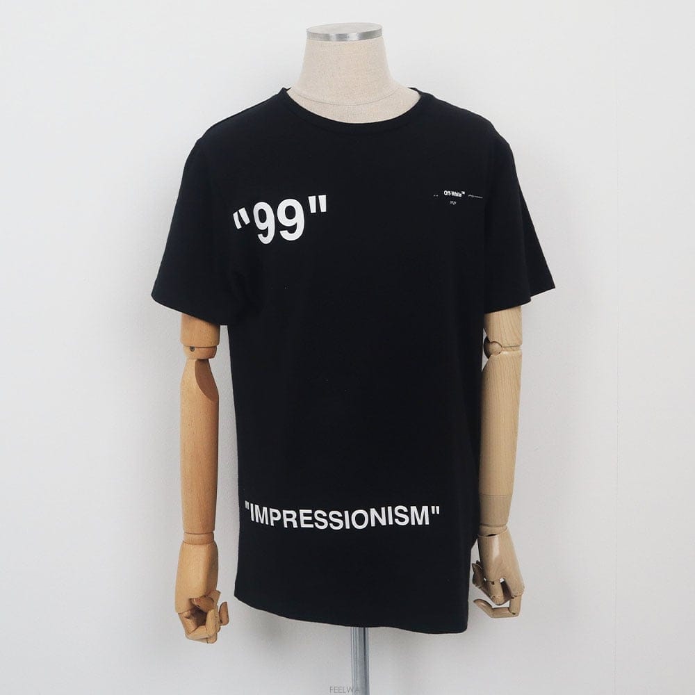 Off White ����ȭ��Ʈ ���̽��� �� ����Ʈ Ƽ���� OMAA027R19185001 ������ M����ȭ��Ʈ ���̽��� �� ����Ʈ Ƽ���� OMAA027R19185001 
