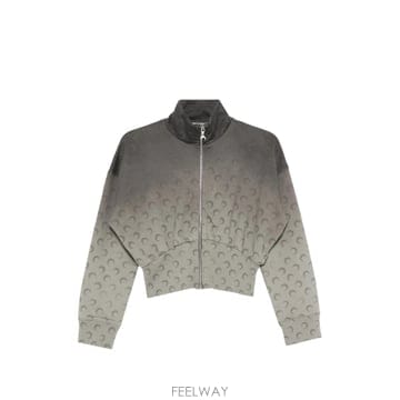 Marine Serre �������� faded Moon zipped sweatshirt 12371393085704 TP725864579�������� faded Moon zipped sweatshirt 12371393085704 T