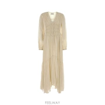 Isabel Marant [X45]���ں����� ���ѿ� RO0798FBD1J08E 23EC ���� ���ǽ� �� �̵� �̴� �巹�� Cream[X45]���ں����� ���ѿ� RO0798FBD1J08E 23EC ���� ���ǽ�