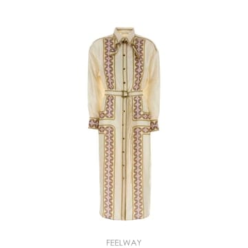 Zimmermann [X45]���Ӹ� 7742DS261 RTGE ���� ���ǽ� �� �̵� �̴� �巹�� Printed silk Luna[X45]���Ӹ� 7742DS261 RTGE ���� ���ǽ� �� �̵� �̴� ��