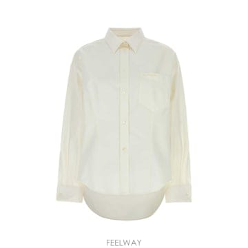 Balenciaga [X45]�߷��þư� 872318TUM18 9000 ���� ���� ���� ����콺 White cotton blend[X45]�߷��þư� 872318TUM18 9000 ���� ���� ���� �����
