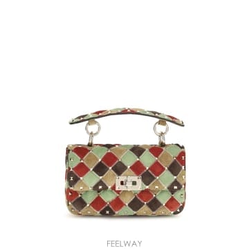Valentino [K68]�߷�Ƽ�� ����ٴ� 9W2B0123PIW 4N8 ���� ����� ũ�ν��� ��Ŷ�� ž�ڵ�� Small Ro[K68]�߷�Ƽ�� ����ٴ� 9W2B0123PIW 4N8 ���� ����� ũ
