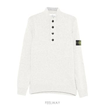 26FW 스톤아일랜드 터틀넥 스톤아일랜드 in lana vergine con 패치 로고 Compass 510