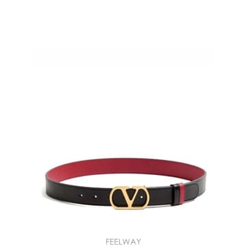 Valentino 25FW �߷�Ƽ�� VLogo �ñ״�ó �����ú� ��Ʈ 30mm WT0SQ3IYR43K TP58055878225FW �߷�Ƽ�� VLogo �ñ״�ó �����ú� ��Ʈ 30mm WT0SQ3