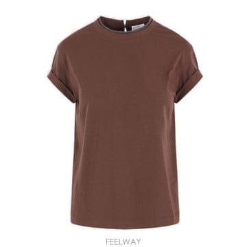 Brunello Cucinelli Brunello Cucinelli ��� ũ��� Ƽ���� M0T18BD200 C4211FONDENTE TP980Brunello Cucinelli ��� ũ��� Ƽ���� M0T18BD200 C4211