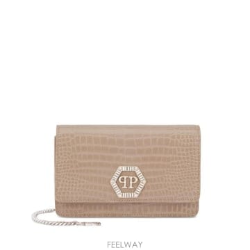 Philipp Plein 26 FW �ʸ��÷��� ����� �ΰ� Ŭ��ġ SAFAWBB0661PLE010N TP45932428726 FW �ʸ��÷��� ����� �ΰ� Ŭ��ġ SAFAWBB0661PLE010N