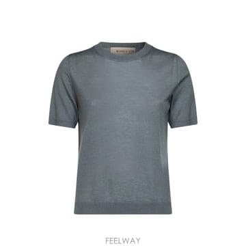 | Other Brand | 26 FW Blanca Vita short sleeve virgin wool sweater 43211147126 FW Blanca Vita short sleeve virgin wool sweater 432