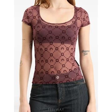 Marine Serre 26 FW �������� ���׷� �޽� �÷� Ƽ���� WTO389ACJER0005PU70 TP45719248226 FW �������� ���׷� �޽� �÷� Ƽ���� WTO389ACJER00