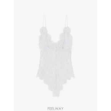 Victoria Beckham 26 FW ���丮�ƺ��� lace panelled bodysuit 1326WTP005746A3 TP46038026 FW ���丮�ƺ��� lace panelled bodysuit 1326WTP00574