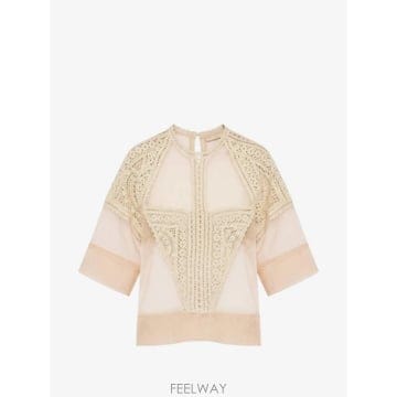 ULLA JOHNSON 26 FW ��� ���� crochet tulle top PF260712 TP46039956526 FW ��� ���� crochet tulle top PF260712 TP460399565