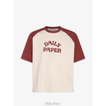 | Other Brand | 26 FW Daily Paper ���۷� �Ҹ� �ΰ� ����Ʈ Ƽ���� 2610183BURGUNDY TP45848826 FW Daily Paper ���۷� �Ҹ� �ΰ� ����Ʈ Ƽ���� 26101