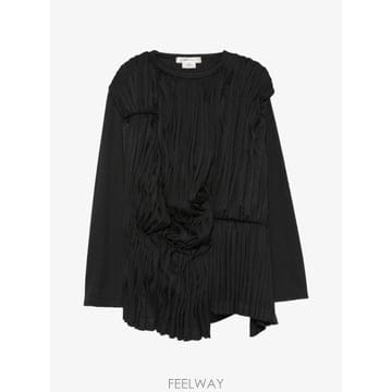 26 FW 꼼데가르송 플리츠 드레이프 블라우스 GRT006 TP460399523