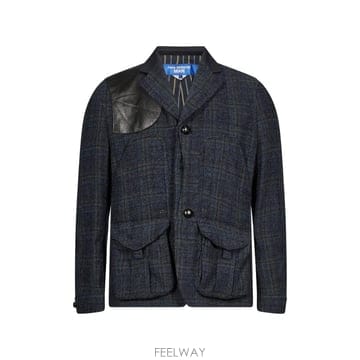Junya Watanabe 26 FW �ؾ� ��Ÿ���� üũ ���� ��ġ �������� WRJ0091 TP46039046726 FW �ؾ� ��Ÿ���� üũ ���� ��ġ �������� WRJ0091 TP
