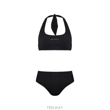 26 FW 발망 로고 장식 비키니 세트 BKBS826500 TP460375074