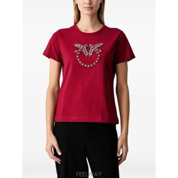 PINKO 26 FW PINKO ���� ���� ũ������ ��� Ƽ���� 100535A3JP TP46041151226 FW PINKO ���� ���� ũ������ ��� Ƽ���� 100535A3JP 